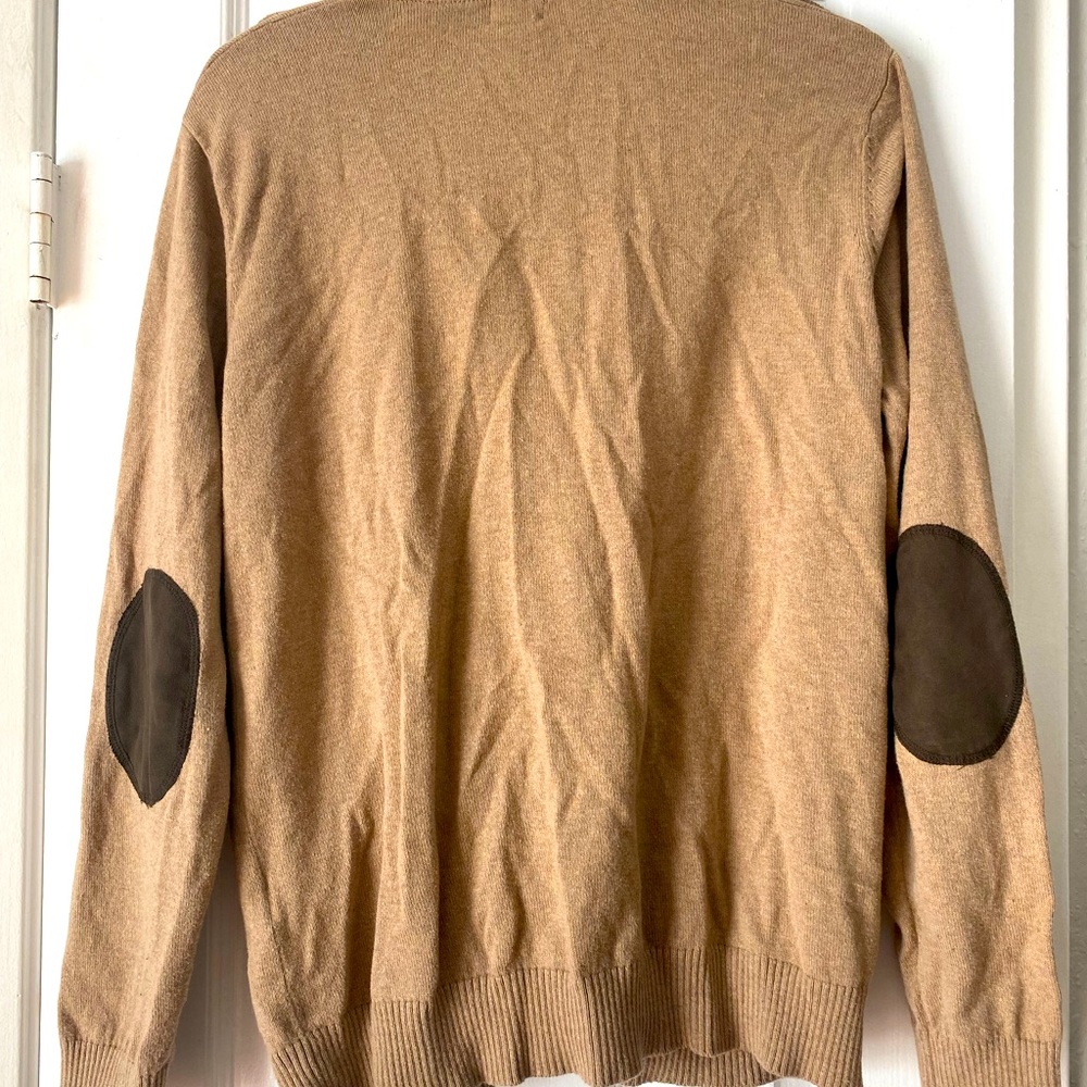Mens brown cardigan